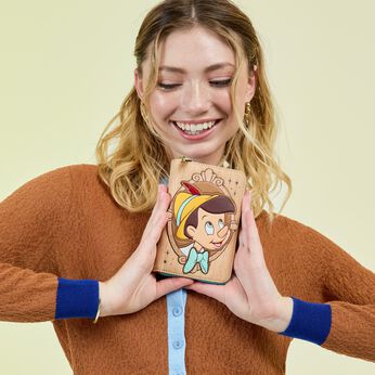 Pinocchio Cameo Zip Around Wallet, Image 2
