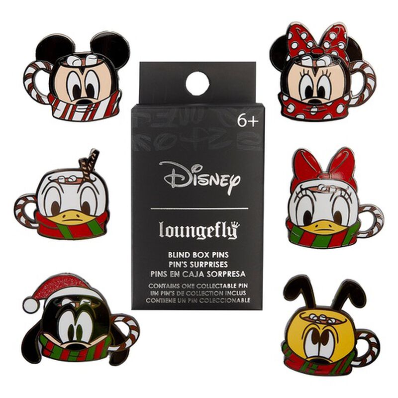 Mickey & Friends Hot Cocoa Mystery Box Pins, , hi-res image number 1