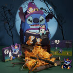 Stitch Exclusive Spooky Stories Halloween Glow Zip Around Wallet, , hi-res view 4