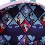 Disney Villains Color Block Triple Pocket Mini Backpack, , hi-res image number 8