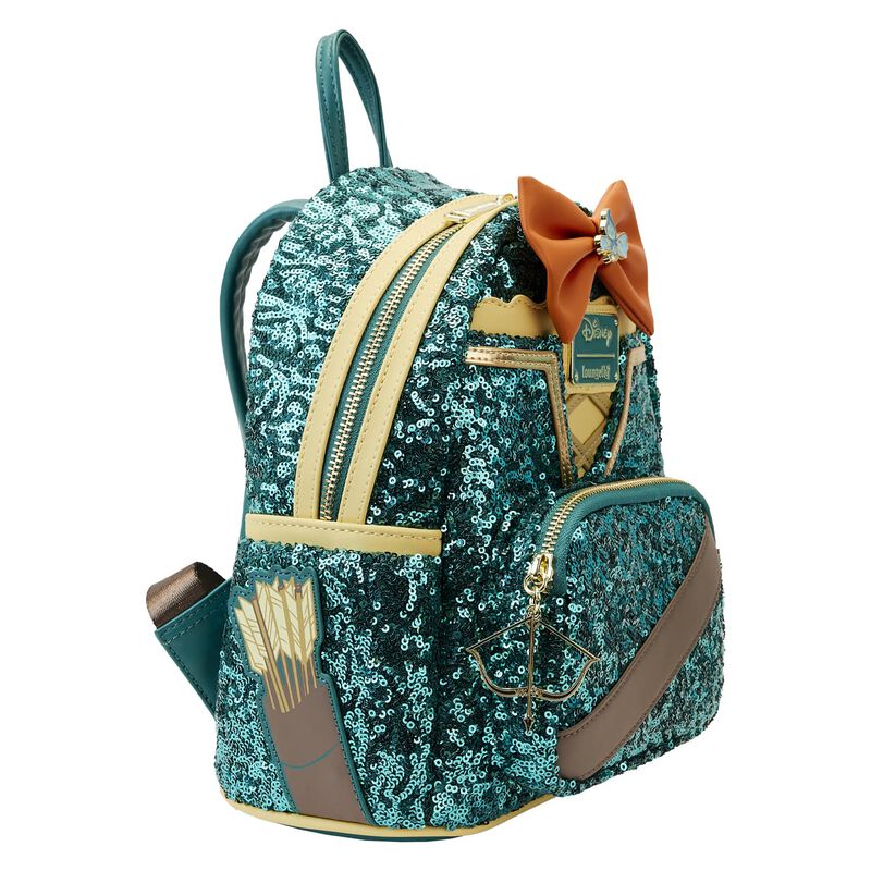 Exclusive - Princess Merida Sequin Mini Backpack, , hi-res image number 3