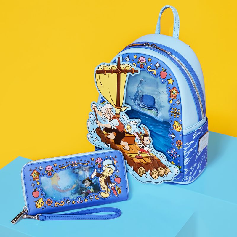 Pinocchio Exclusive Blue Fairy Lenticular Wristlet Wallet, , hi-res view 3
