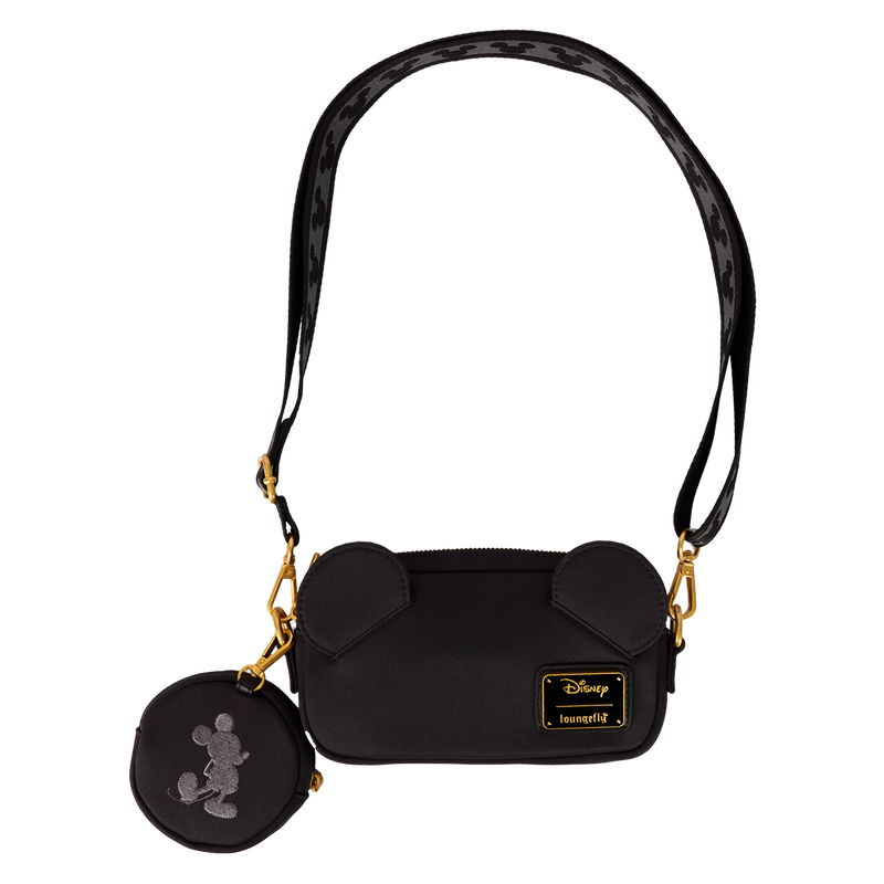 Mickey Mouse Nylon Sling Crossbody Bag with Coin Bag, , hi-res view 9