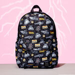 Back To The Future 40th Anniversary All-Over Print Nylon Full-Size Backpack LFlifestyle1 view 2