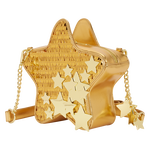 Loungefly Gold Star Sequin Figural Crossbody Bag, , hi-res view 3