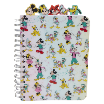 Disney100 Mickey & Friends Classic Stationery Spiral Tab Journal, Image 1