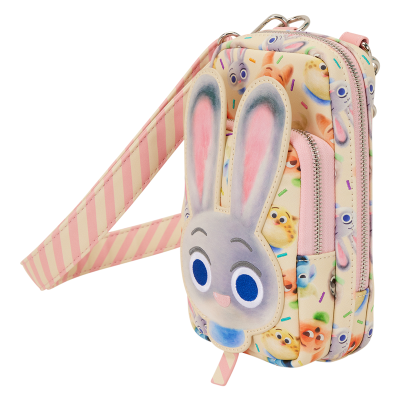 Zootopia 2 Judy Hopps Cotton Candy Cosplay Cell Phone Crossbody Bag with Coin Bag, , hi-res view 4