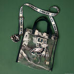 NFL Philadelphia Eagles Clear Convertible Backpack & Tote Bag, , hi-res view 2