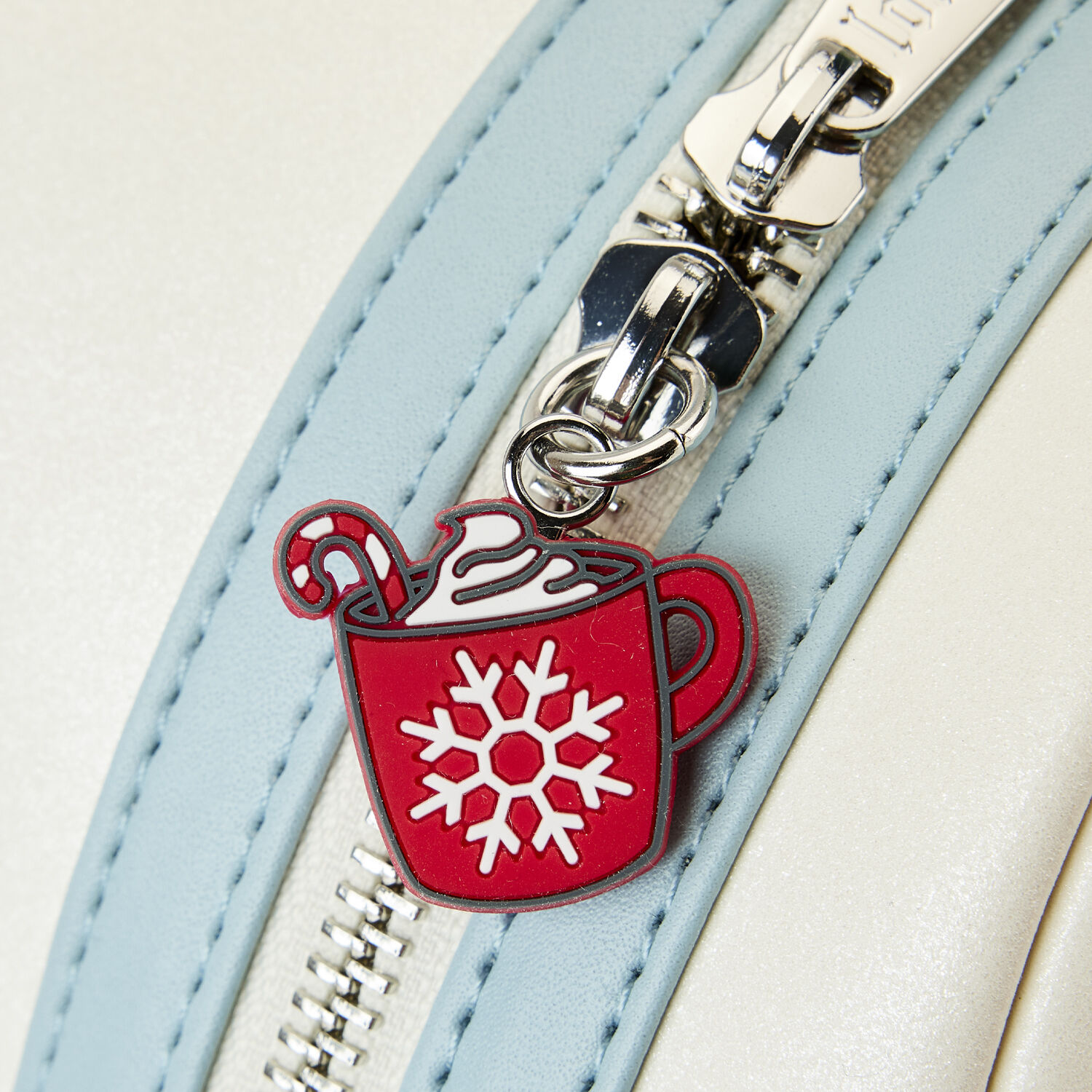 Buy Stitch Holiday Snow Angel Glitter Mini Backpack at Loungefly