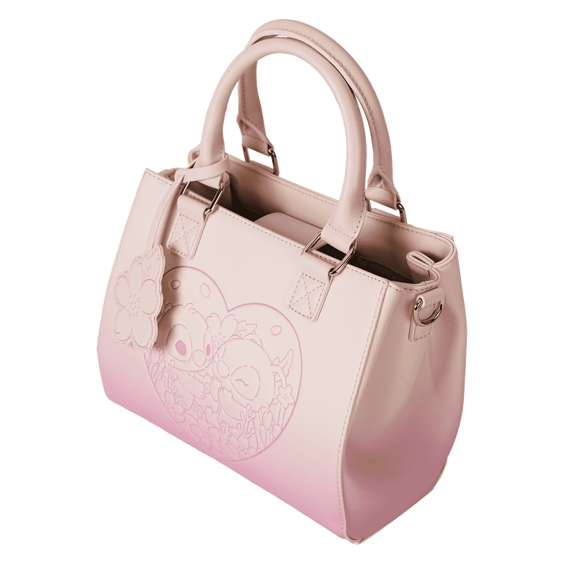 Stitch & Angel Cherry Blossom Heart Crossbody Bag, , hi-res view 5