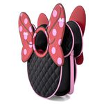 Disney Minnie Mouse Quilted Pink Polka Dot Bow Head Crossbody Bag, , hi-res view 2