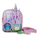 Sleeping Beauty Castle Three Good Fairies Stained Glass Crossbody Bag, , hi-res view 1