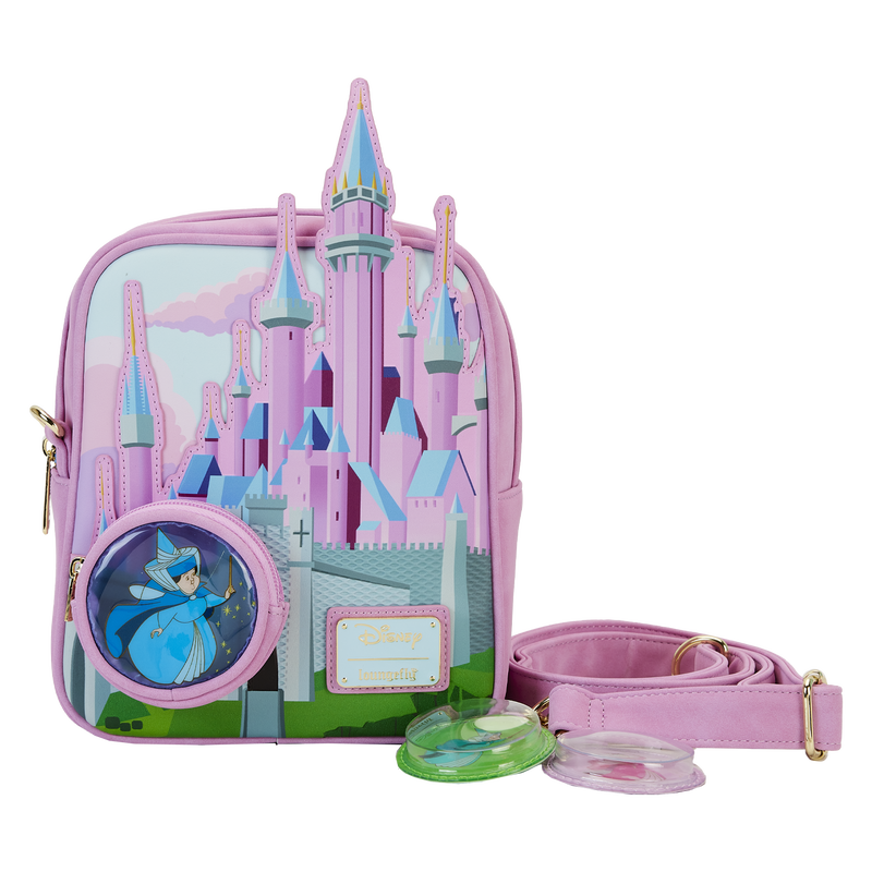 Loungefly Disney Princess Castle Sleeping Beauty Crossbody