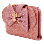 Minnie Mouse Exclusive Glitter Tweed Flap Wallet, , hi-res view 3