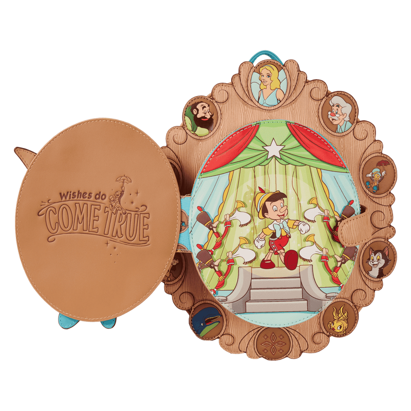 Pinocchio Cameo Mini Backpack, , hi-res view 4