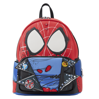 Spider-Punk Cosplay Mini Backpack, Image 1
