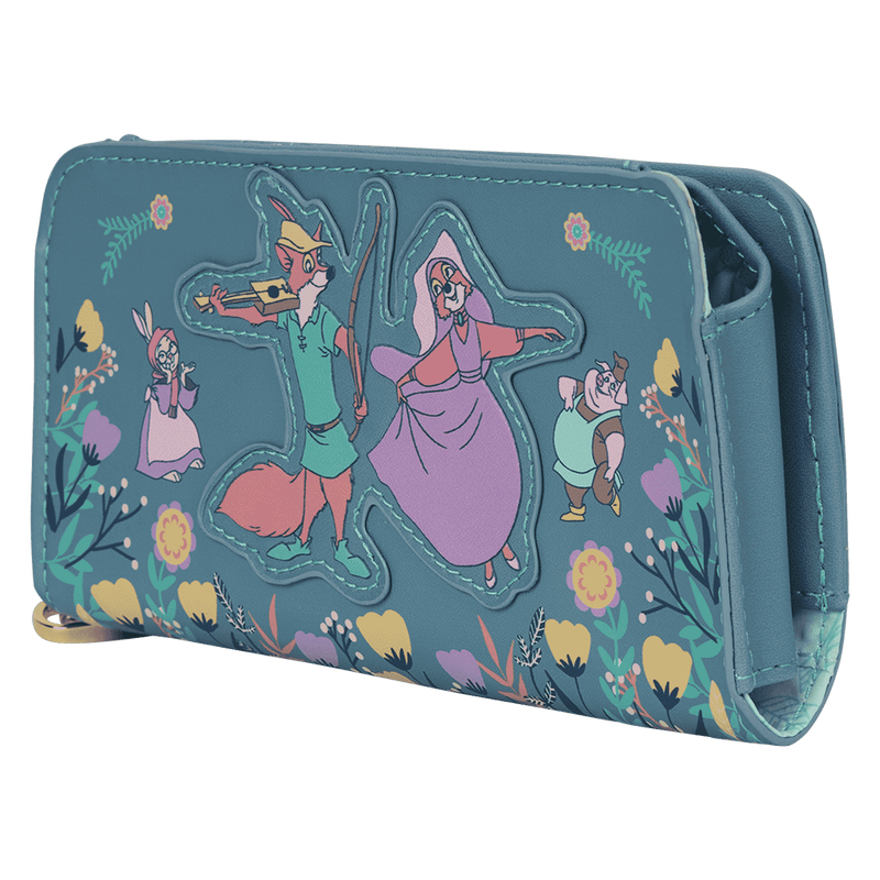 Robin Hood Exclusive Sherwood Forest Floral Wristlet Wallet, , hi-res view 3