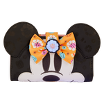 Minnie Mouse Cosplay Floral Pumpkin Flap Wallet image