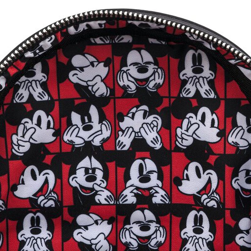 Disney Mickey Mouse Quilted Cosplay Mini Backpack, , hi-res view 6