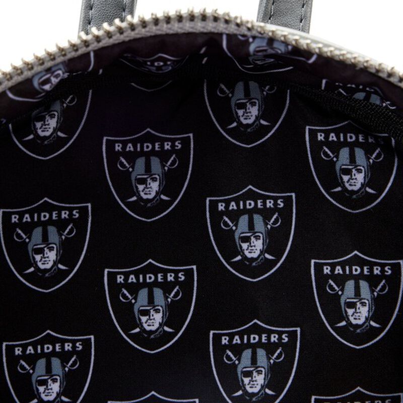 NFL Las Vegas Raiders Patches Mini Backpack, , hi-res view 5