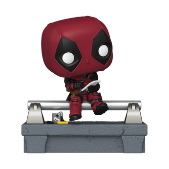 Pop! Deluxe Deadpool on Bridge, Image 1