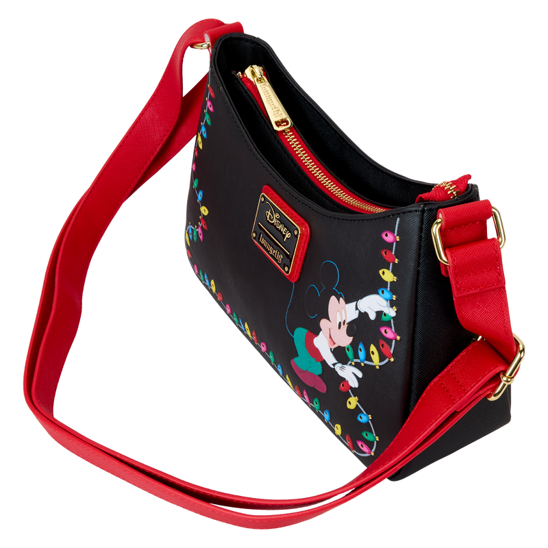 Buy Mickey & Friends Christmas Light Decorations Light Up Crossbody Bag at Loungefly.