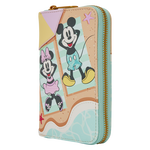 Mickey & Minnie Beach Fun Zip Around Wallet, , hi-res view 3