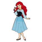 The Little Mermaid Paper Doll Pin Set, , hi-res image number 4