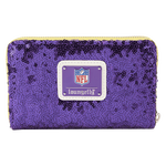 NFL Minnesota Vikings Sequin Zip Around Wallet, , hi-res view 3