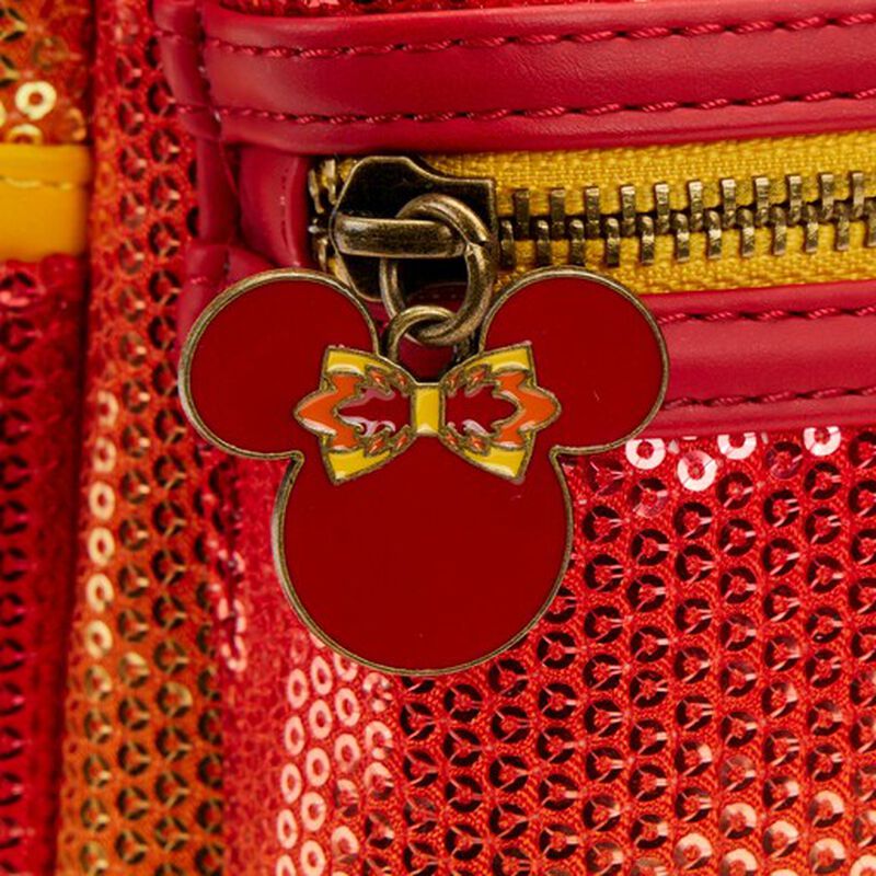 Exclusive - Disney Fall Sequin Minnie Mouse Ombre Mini Backpack, , hi-res image number 6