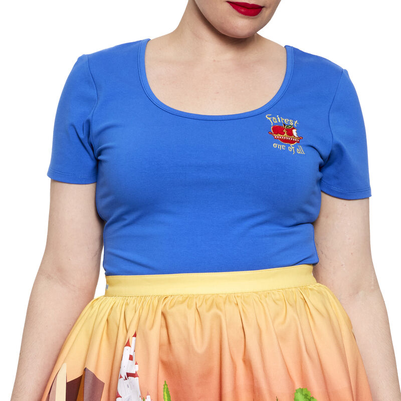 Stitch Shoppe Snow White Fairest One of All Kelly Fashion Top, , hi-res image number 1