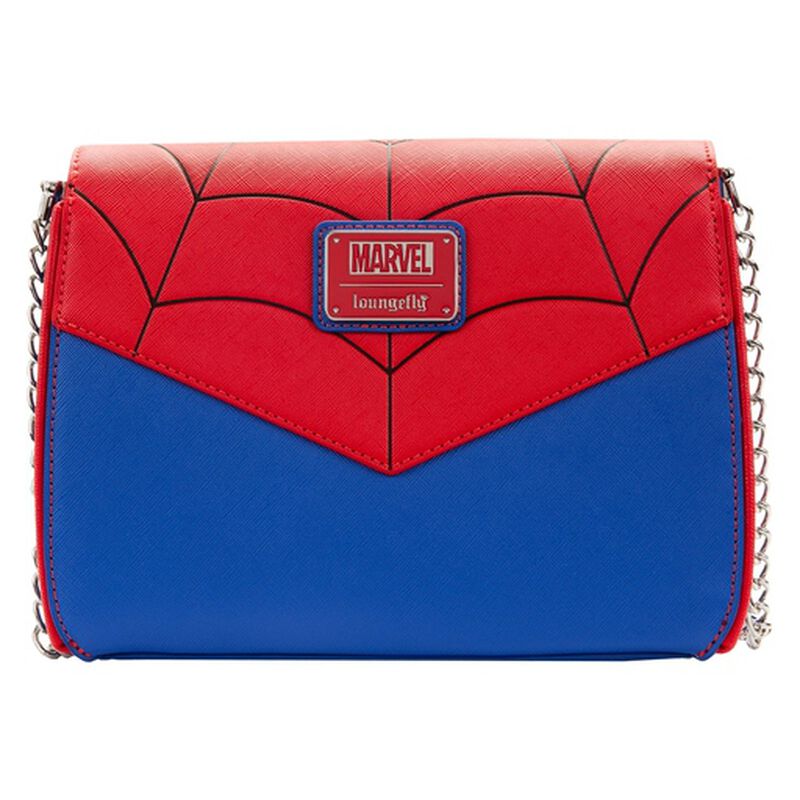 Buy Marvel Spider-Man Color Block Crossbody Bag at Loungefly.