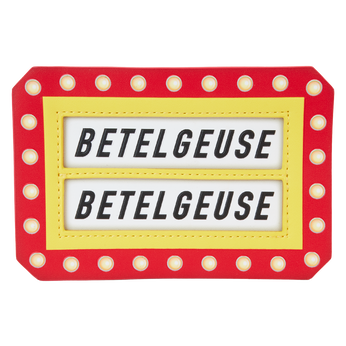 Beetlejuice Here Lies Betelgeuse Marquee Glow Large Card Holder, Image 1