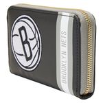 NBA Brooklyn Nets Patch Icons Zip Around Wallet, , hi-res view 3