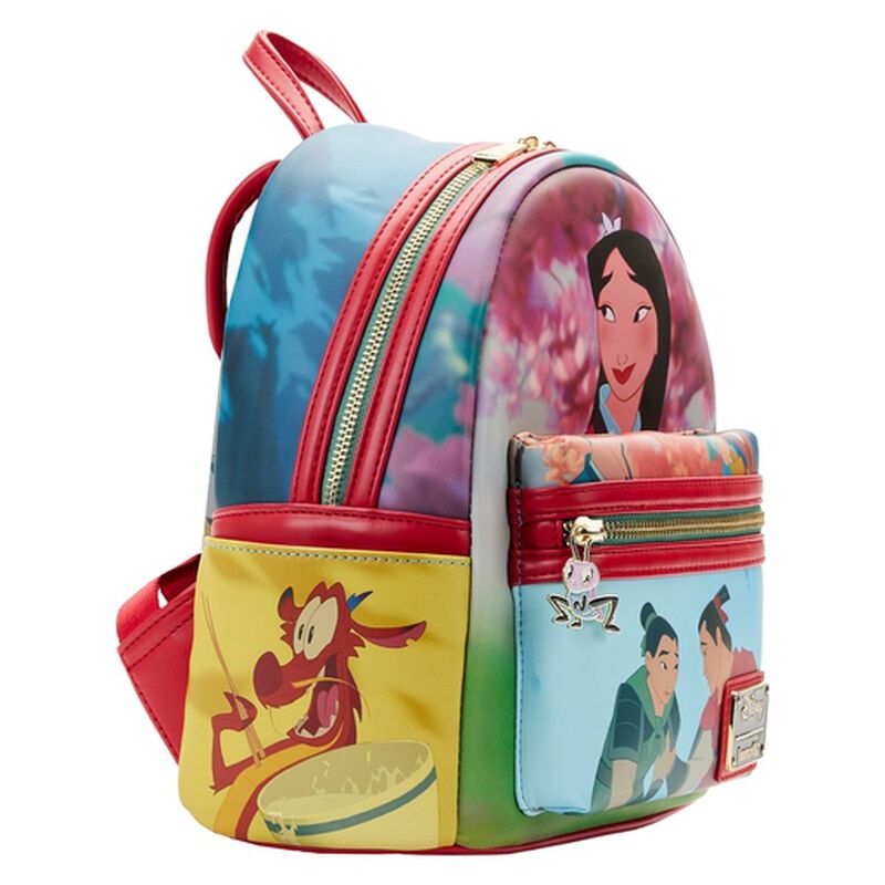 Mulan Princess Scene Mini Backpack, , hi-res image number 4