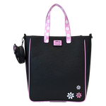 Minnie Mouse Floral Rock The Dots Tote Crossbody Bag With Coin Bag, , hi-res view 5