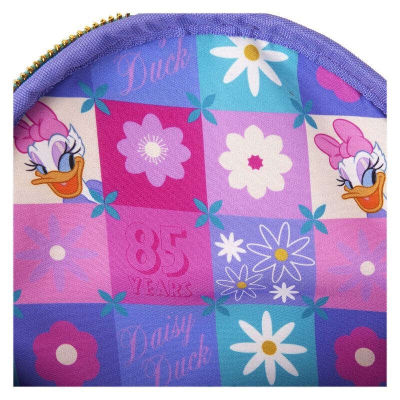 Daisy Duck 85th Anniversary Daisy Duck & Minnie Mouse Convertible Mini Backpack & Crossbody Bag, , hi-res view 10