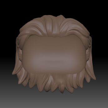 BAP: Hair- ML BRN Bro Flow 1, Image 1