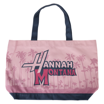 Hannah Montana Guitar Canvas Tote Bag, Image 1