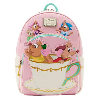 Cinderella Gus and Jaq Teacup Mini Backpack, Image 1