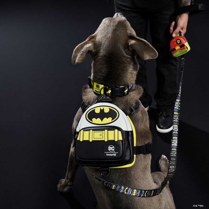 DC Comics Batman™ 85th Anniversary Mini Backpack Dog Harness, , hi-res view 2