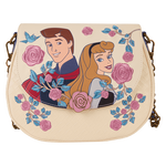Sleeping Beauty Princess Aurora Prince Phillip Floral Crossbody Bag image