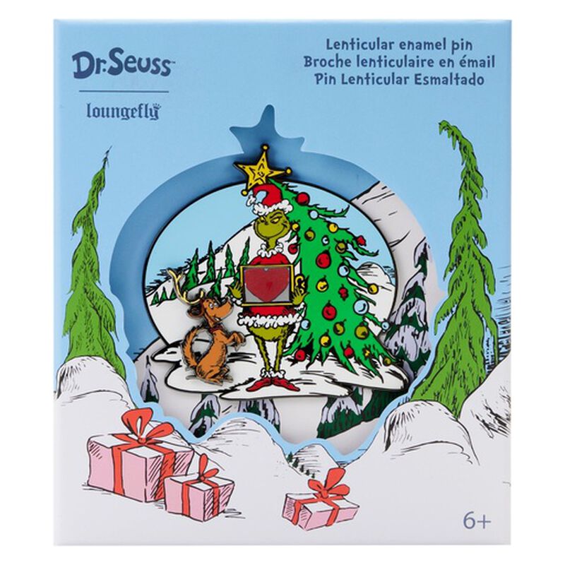 Dr. Seuss' How the Grinch Stole Christmas! Lenticular Pin, , hi-res image number 1