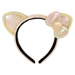 Sanrio Hello Kitty 50th Anniversary Metallic Gold Ear Headband, , hi-res view 1