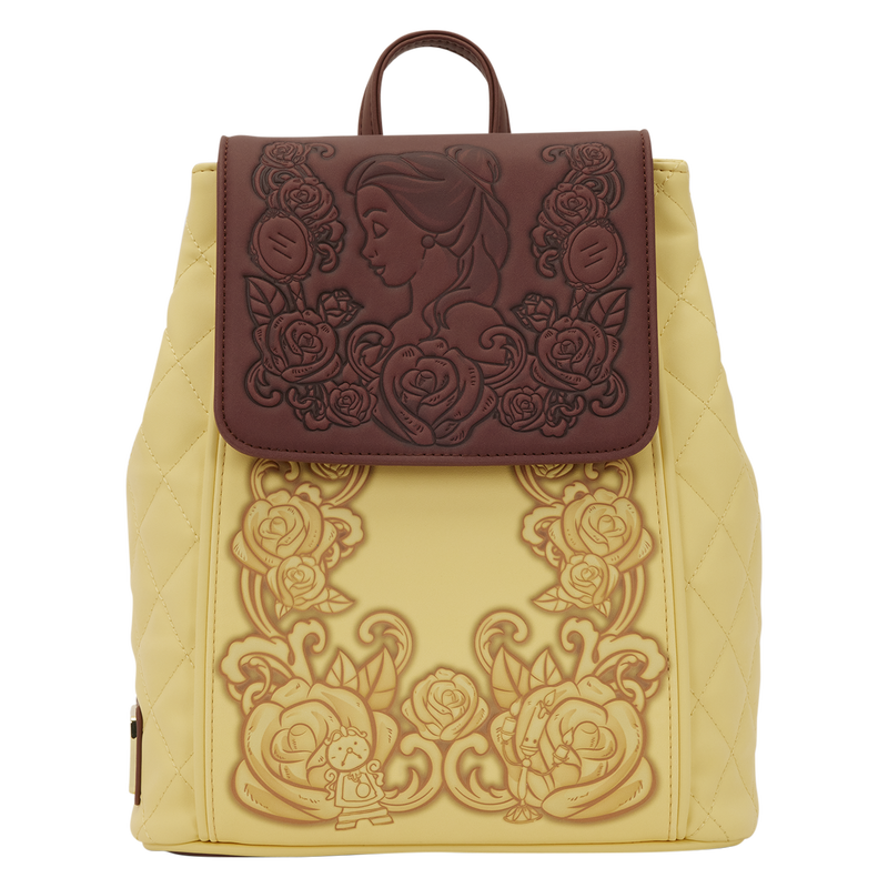 Beauty and the Beast Exclusive Princess Belle Quilted Bucket Mini Backpack, , hi-res view 1