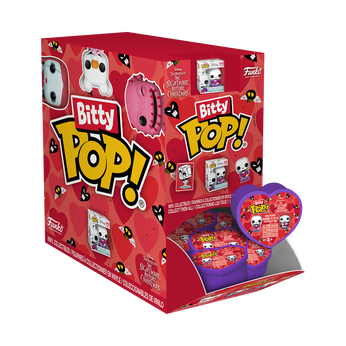 Mystery Bitty Pop! The Nightmare Before Christmas (Valentine&rsquo;s Day), Image 1