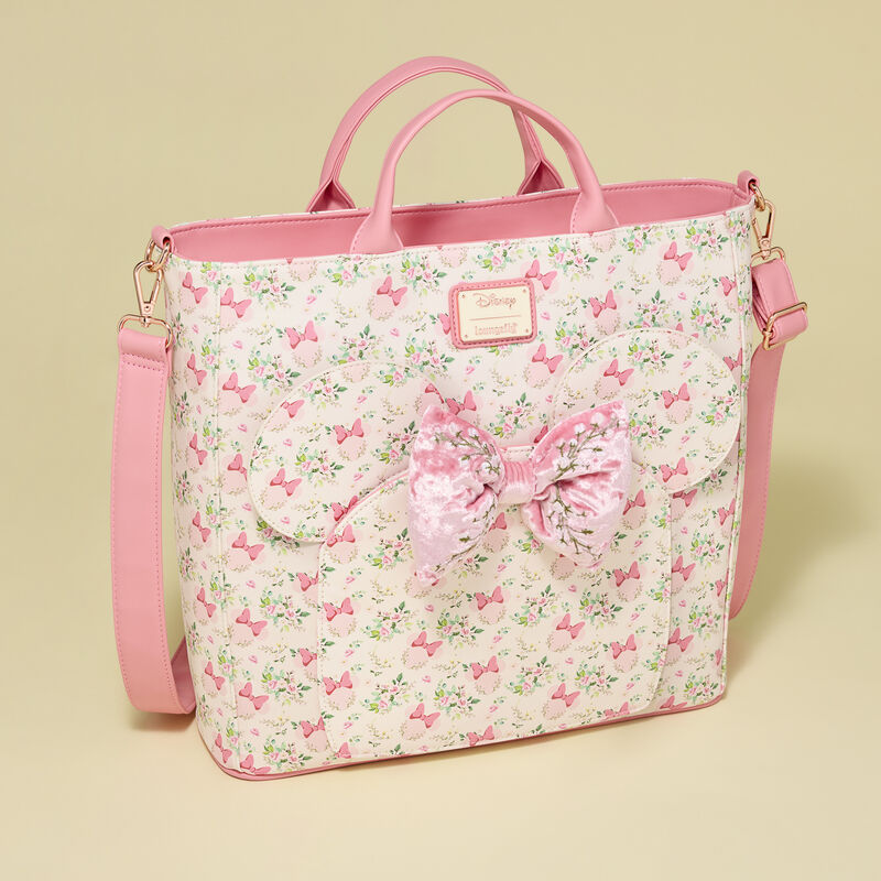 Minnie Mouse Floral All-Over Print Convertible Backpack  display picture 1