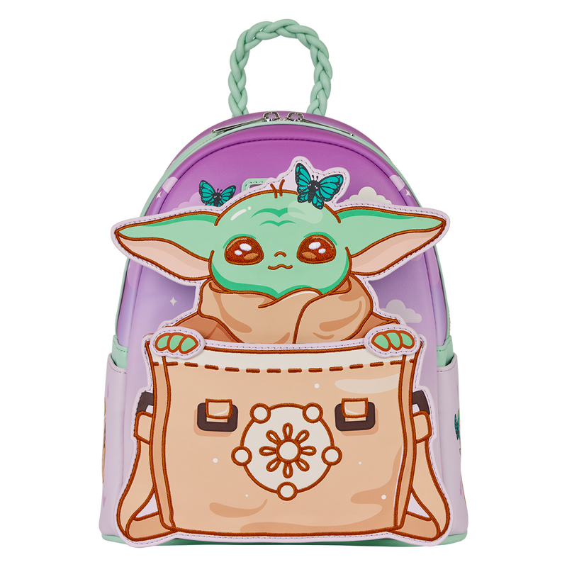 The Mandalorian Grogu Butterfly Mini Backpack, , hi-res view 5