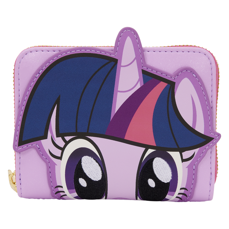 My Little Pony Twilight Sparkle Cosplay Glitter Zip Around Wallet, , hi-res view 1