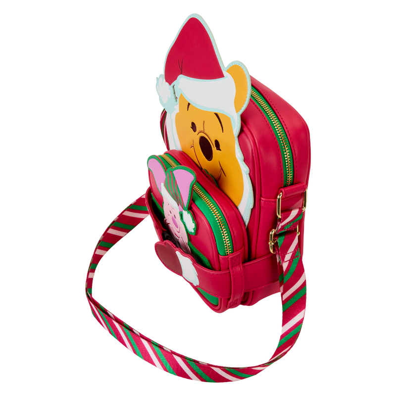 Winnie The Pooh & Piglet Santa Crossbuddies&reg; Cosplay Crossbody Bag With Coin Bag, , hi-res view 6